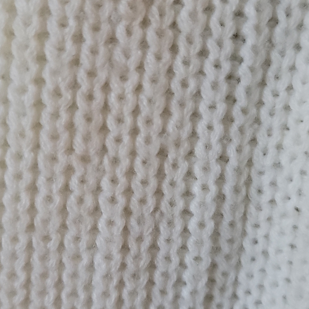 White Button-down Cardigan - Picture 3 of 4